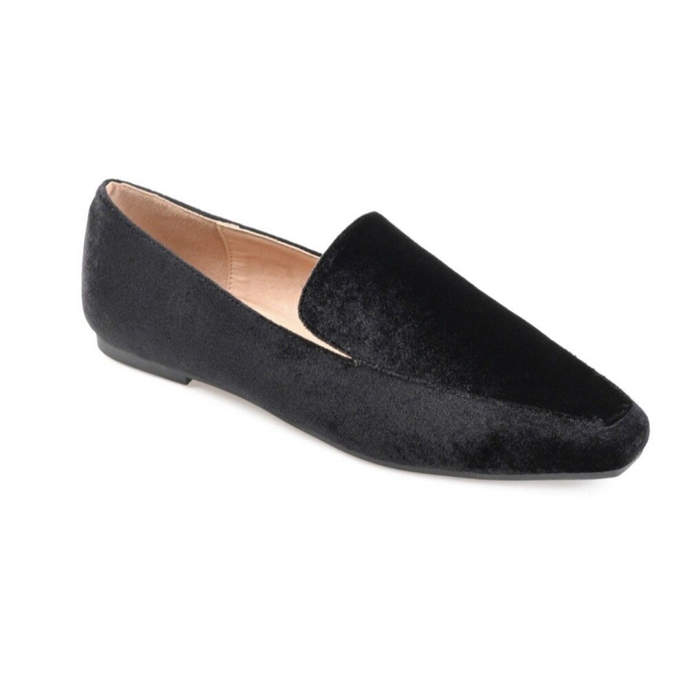 Journee Women's Silas Loafers Black Womens Size 7.5 M